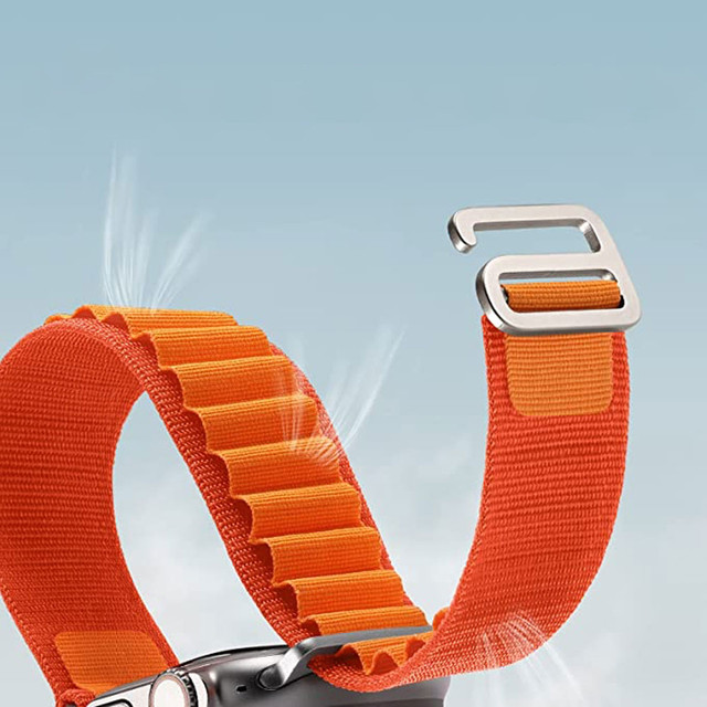 Alogy Sport Strap for Apple Watch 4/5/6/7/8/SE (38/40/41mm) Orange