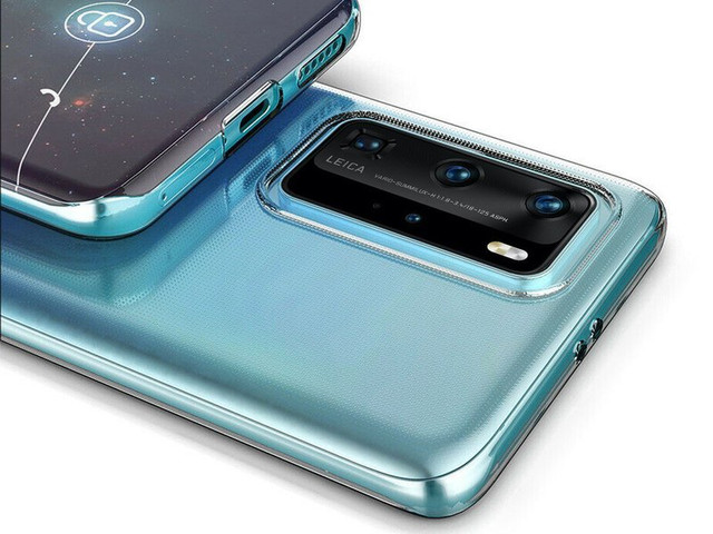 Alogy Silikonhülle Hülle für Huawei P40 Pro transparent