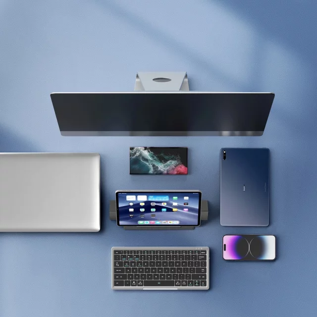 Bezprzewodowa klawiatura Bluetooth Dux Ducis OK Series z touchpadem – czarna