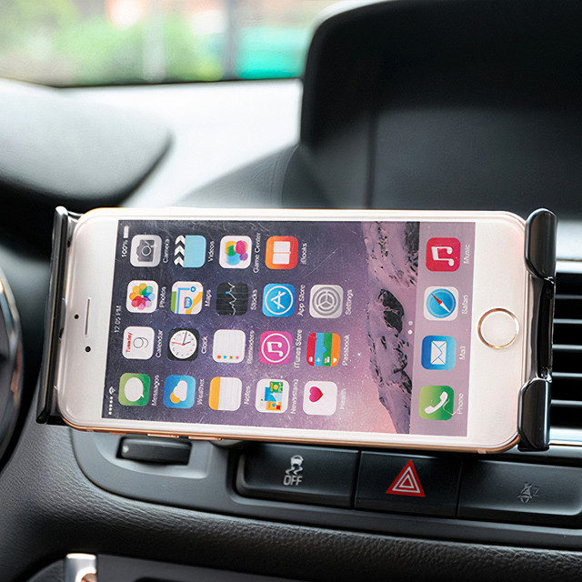 Alogy AirVent Car Holder for phone, tablet 4-11" for ventilation grille Black