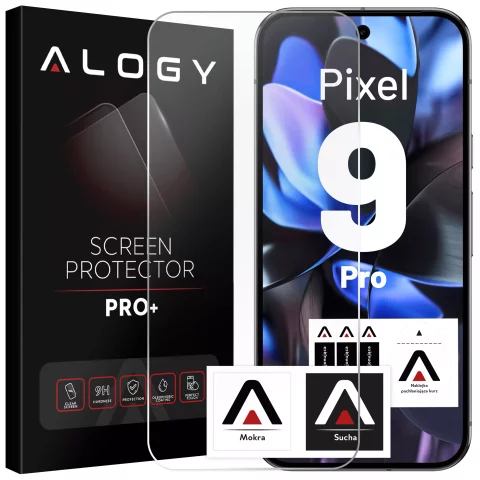 Tvrzené sklo pro Pixel 9 Pro Screen Protector 9H Alogy Heavy Pro™️