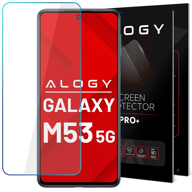 Alogy 9H tempered glass screen protector for Samsung Galaxy M53 5G