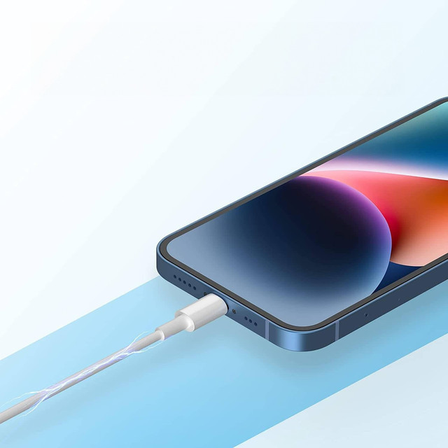 Kabel 1m Lightning do USB-A USB do Apple iPhone, iPad, iPod BOX Biały