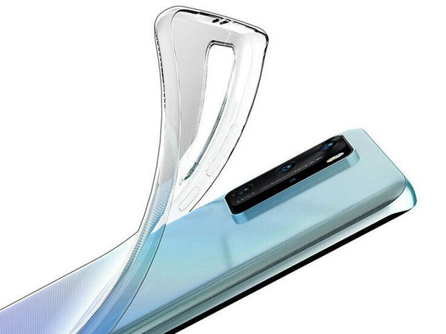 Alogy Silikonhülle Hülle für Huawei P40 Pro transparent