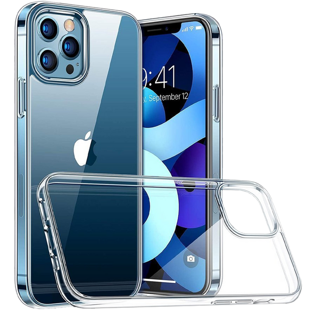 Alogy silicone case case for Apple iPhone 12 Pro Max 6.7 transparent