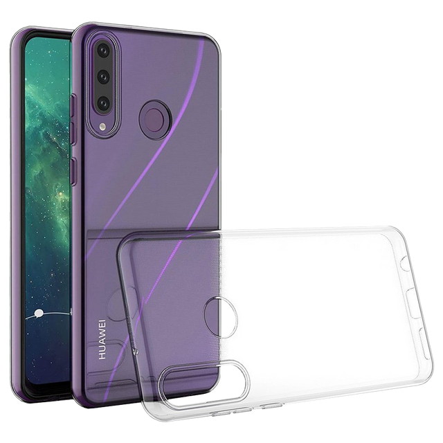 Alogy silikonové pouzdro kryt pouzdro pro Huawei Y6p průhledné