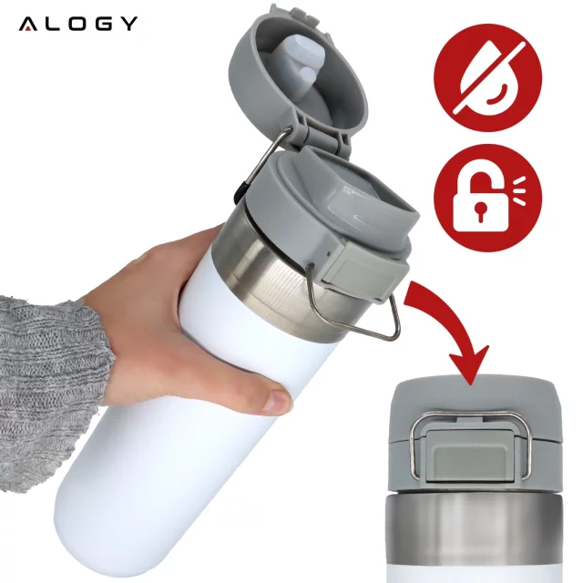 Stolní ventilátor stojící ventilátor malé oběhové čerpadlo s klipem bezdrátové ruční 500mAh USB-C Alogy White
