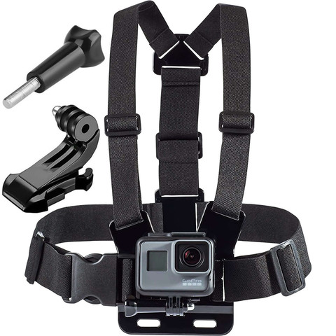 Cage-adjustable harness for GoPro Hero 10/9/8/7/6/5