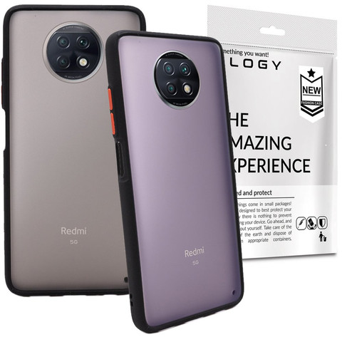 Pouzdro na telefon Alogy Bumper case pro Xiaomi Redmi Note 9T Black