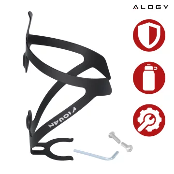 Držák na láhev s pitím a vodou, držák na láhev na kolo, univerzální, černý