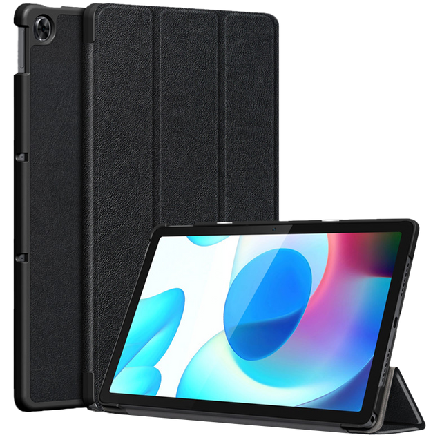 Alogie-Buchcover für Realme Pad Black