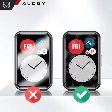 Hydrogel Alogy Hydrogel-Schutzfolie für Huawei Watch Fit Smartwatch