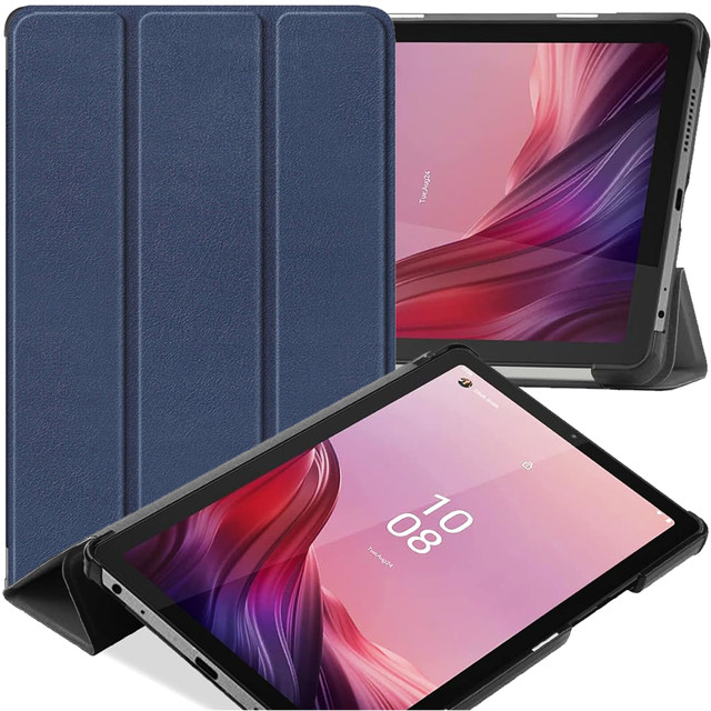 Etui Alogy Book Cover Case pro Lenovo Tab M9 2023 TB310XU TB310FU Granatowe