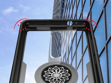 Alogy Ring Holder Clear Armor Case pro Xiaomi Redmi K30 / Poco X2 Black Alogy Glass