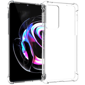 ShockProof Alogy silikonové pancéřové pouzdro pro Motorola Moto Edge 20 Pro Transparent
