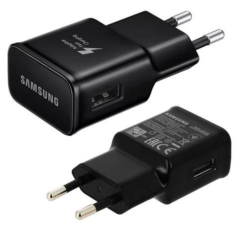 Original Samsung Wall Charger EP-TA200EBE 2A Black