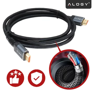 Alogy 8K 60Hz 48GBps 3m HDMI 2.1 Cable Black