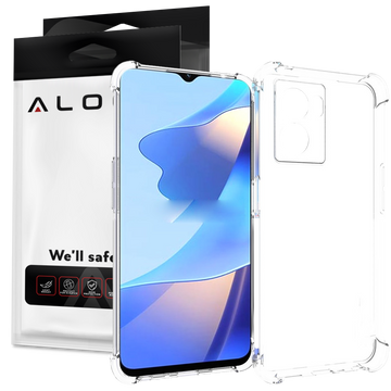 ShockProof Alogy Armor Case for Oppo A57 5G 2022 Clear Glass