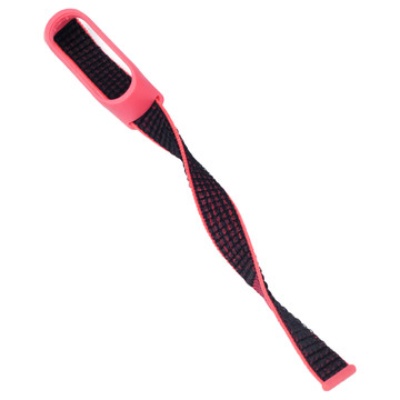 Nylonový pásek Alogy pro Xiaomi Mi Band 5/6/6 NFC Červený a černý