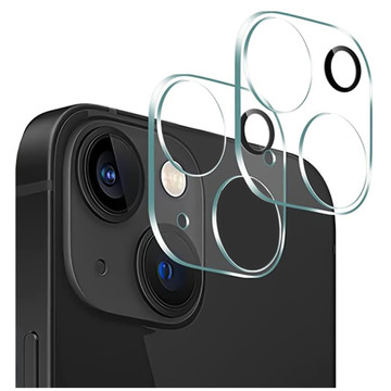 2x sklo objektivu fotoaparátu pro iPhone 15 / 15 Plus Alogy čočka čirá průhledná