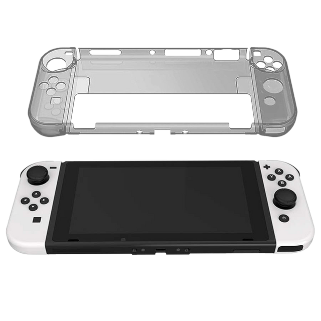 Mocne etui ochronne Alogy wstrząsoodporne do Nintendo Switch OLED Czarne