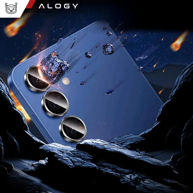 Szkło do Samsung Galaxy S25 nakładka na aparat obiektyw obiektywy aparatu Alogy ProCam Shield™️ osłona ochronna