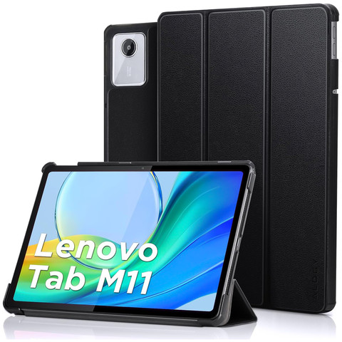 Case for Lenovo Tab M11 10.95" TB330FU / TB330XU / TB331FC Book Case Cover with flap housing case cover Alogy Black Glass Stylus