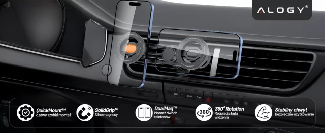 HUB-Splitter Alogy-Adapter für Computer-Laptop mit USB-C auf 3x USB-A 2.0 1x USB-A 3.0 Grau