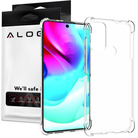 Etui pancerne ShockProof Alogy do Motorola Moto G60s Przezroczyste
