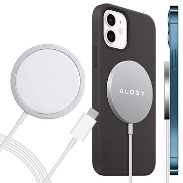 Alogy Wireless Charger for MagSafe 20W for iPhone 12/13/14/ PRO/ MAX/ MINI White