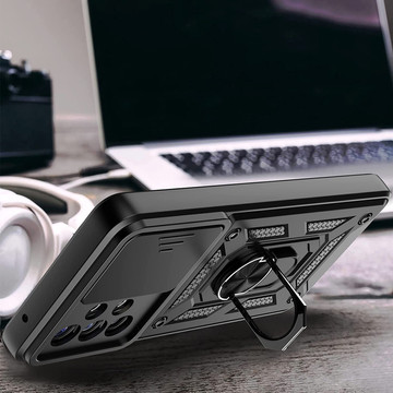 Alogy Camshield Stand Ring Case with Camera Cover for Samsung Galaxy A73 / A73 5G