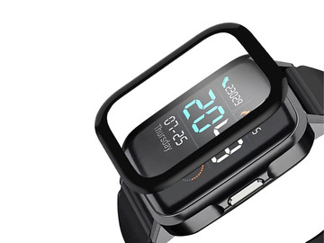 2x Elastyczne Szkło ochronne 3D Alogy do Haylou Solar LS02 Black