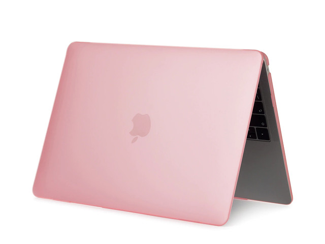 Alogy Hard Case Matt for Apple MacBook Air 13 M1 2021 Pink Keyboard Overlay