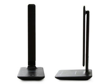 Alogy LED desk lamp 10W Qi induction charger with display Black