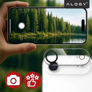 Alogy Lens Protector Pro™ – Transparent – ​​Kameraschutz für Apple iPhone 17 Air, robust und kratzfest, passgenau