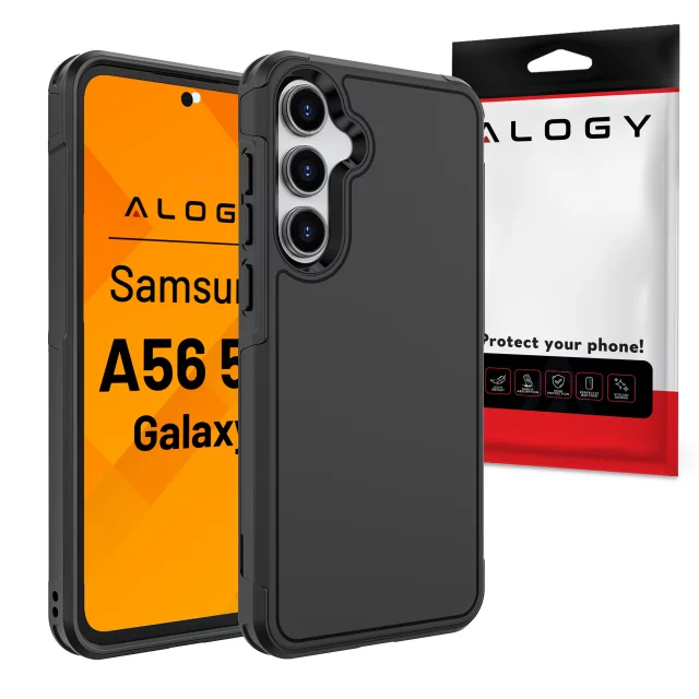 Case for Samsung Galaxy A56 / A36 5G 2025 Alogy HeavyDuty™️ Case Black