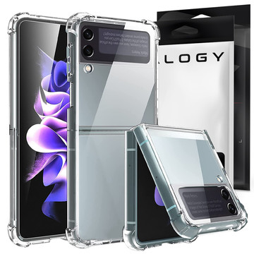 Etui pancerne ShockProof Alogy Case na Samsung Galaxy Z Flip 3 5G Clear