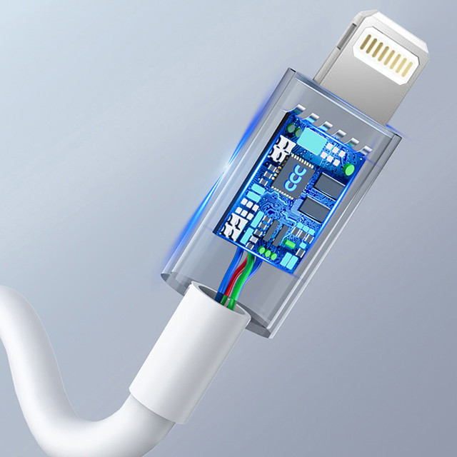 Kabel USB-C do Lightning do Apple iPhone iPad iPod 20W 2m BOX Biały