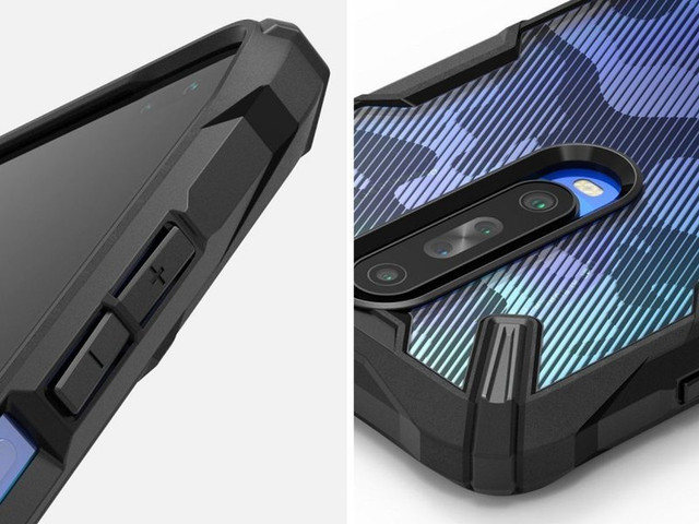 Ringke Fusion X Case for Xiaomi Redmi K30/ Poco X2 Camo Black Glass Alogy