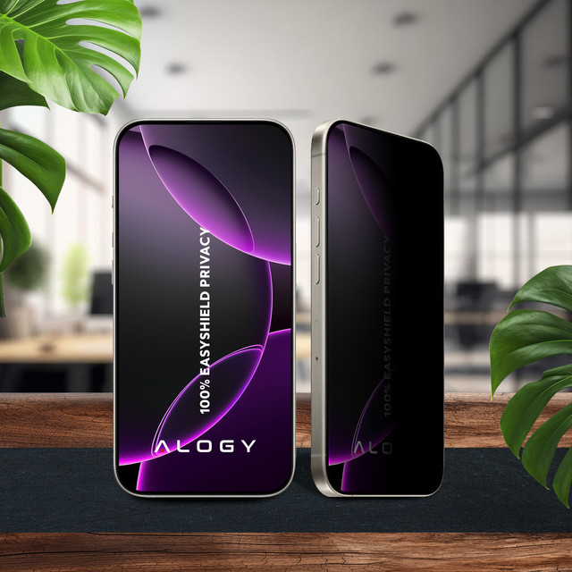 Tempered glass for Apple iPhone 16 screen protector 9H Alogy Heavy Pro ™️