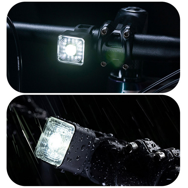 2-in-1 Alogy Bike Rear Front Light Smart Bicycle Flashlight Waterproof Front & Rear Light 120lm IP66