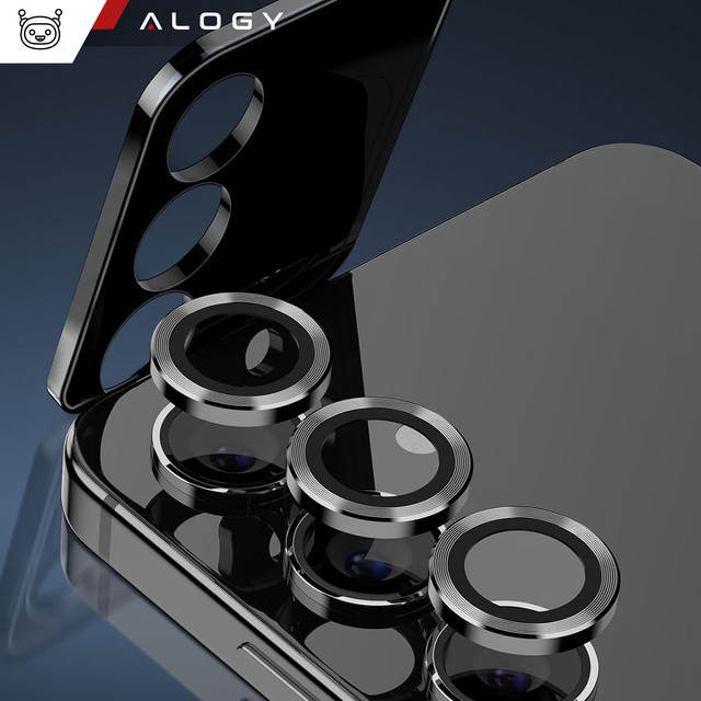 Sklo pro Samsung Galaxy S24 Překryvná čočka fotoaparátu Čočky fotoaparátu Alogy Lens Protector PRO ochranný kryt