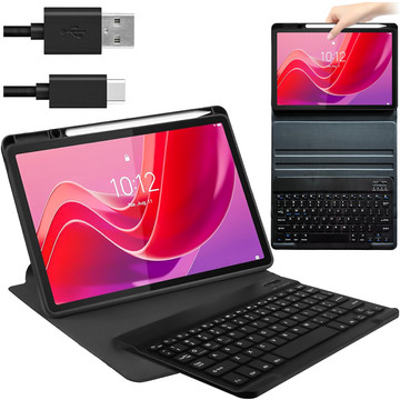 Keyboard case for Lenovo Tab M11 10.95" TB330FU / TB330XU / TB331FC Bluetooth keyboard case Alogy Black