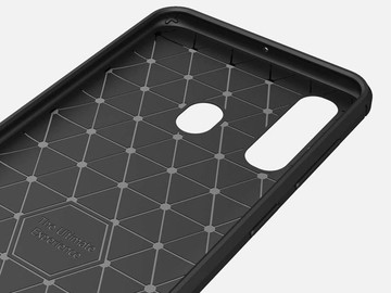 Alogy Rugged Armor Hülle für Samsung Galaxy A60 / M40 schwarz