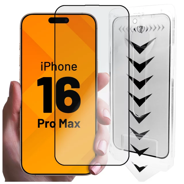 Tvrzené sklo pro ochranu displeje Apple iPhone 16 9H Alogy Heavy Pro™️
