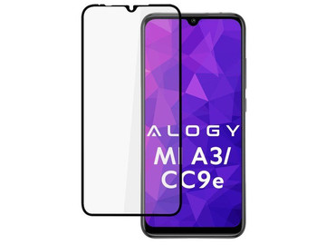 Alogy Full Glue pouzdro přátelské sklo pro Xiaomi Mi A3 / CC9e Black
