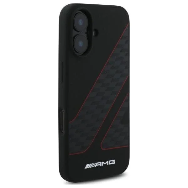 Mercedes-AMG Checkered Flag MagSafe Hardcase do iPhone 16 6,1″ – Czarny