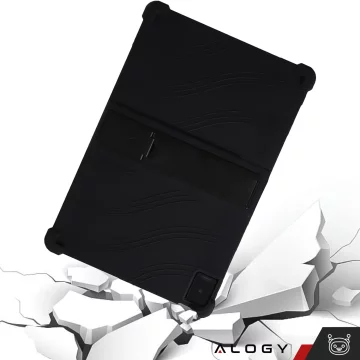 Pouzdro pro TCL TAB 10 Gen2 8496G 10,36" 10,4 Kryt na tablet Silikonový stojan Alogy Pouzdro černé