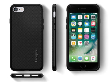 Pouzdro Spigen Liquid Air Apple iPhone 7/8 / SE 2022/2020 Black Glass