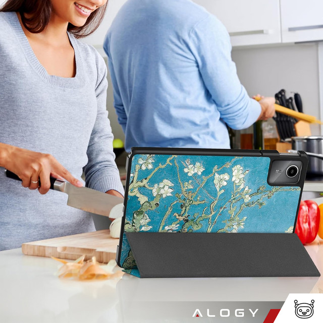 Lenovo Tab M11 10.95" TB330FU / TB330XU / TB331FC Tablet Case Alogy Book Cover Blossoming Almond (van Gogh)
